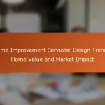 Home Improvement Services: Design Trends, Home Value and Market Impact